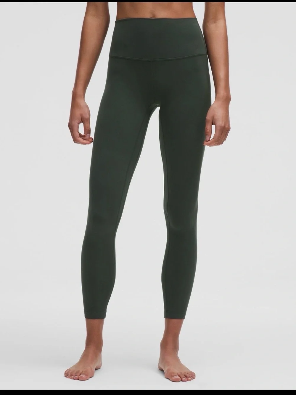 NWOT Lululemon Hise Rise Align leggings Forest Green size 0